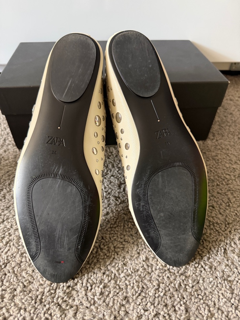 Zara studded flats - Picture 4 of 4